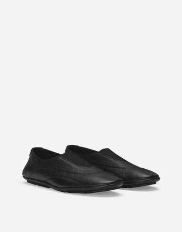 Аксесоари Dolce & Gabbana Dolce & Gabbana Deerskin Slippers Черно | A50608A803480999, 1