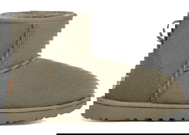 Кецове и обувки UGG Classic Mini II Boot Moss Бежово | 1016222-MSG, 0