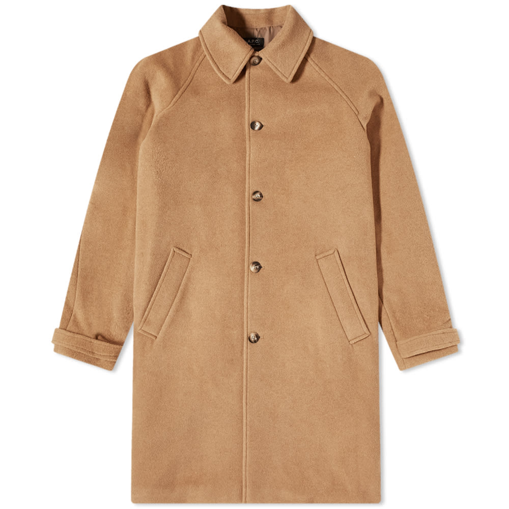 Палта A.P.C. Ethan Overcoat Бежово | WOAOM-H01501-CAB, 0