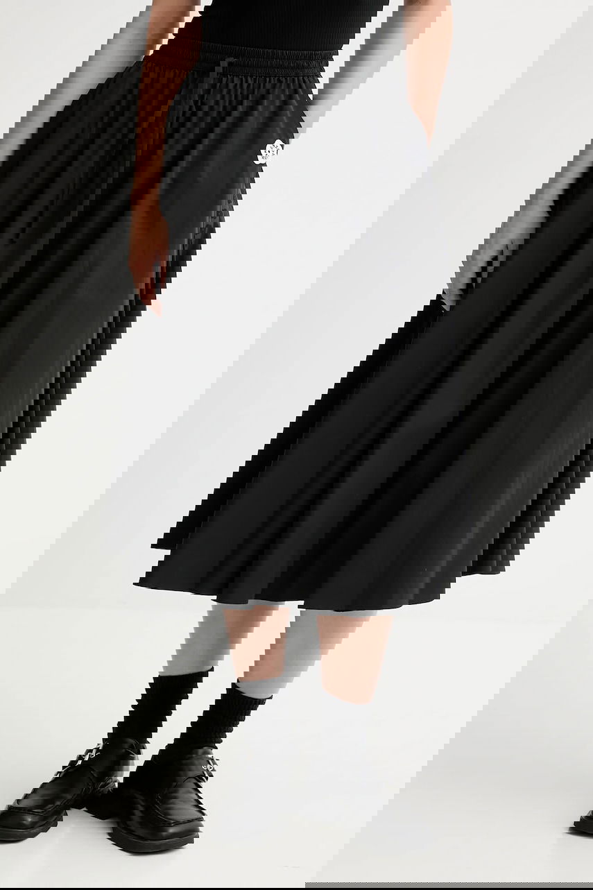 Пола KENZO Kenzo A-Line Midi Skirt Черно | FF62JU3169FI, 0