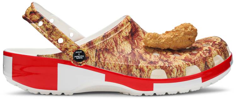 Кецове и обувки Crocs KFC x Classic Clog "Fried Chicken Print" Многоцветен | 206675 90H, 1