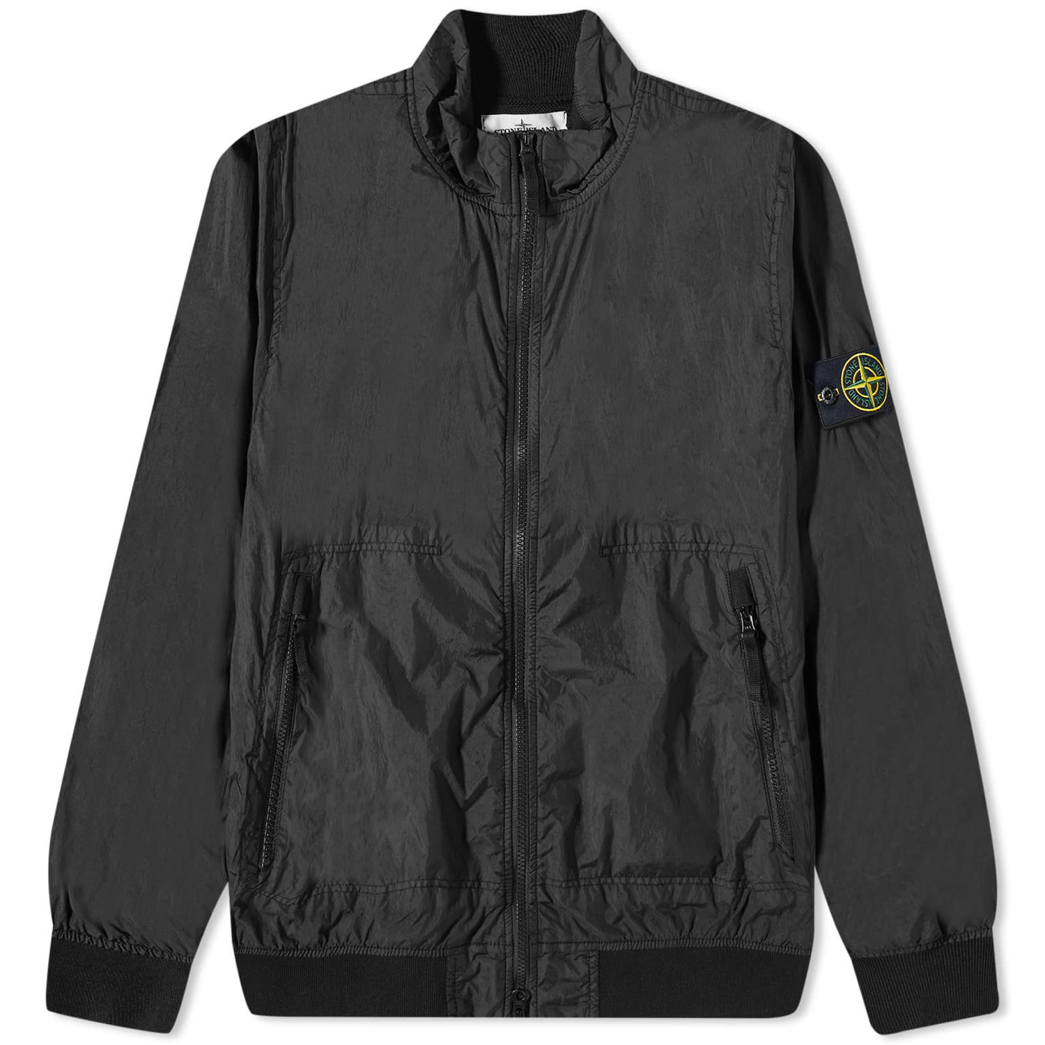 Яке Stone Island Crinkle Reps Jacket Черно | 781542822-V0029, 0