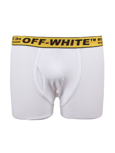 Боксерки Off-White Classic Industrial Boxers Бяло | OMUA001C99FAB0030118, 0