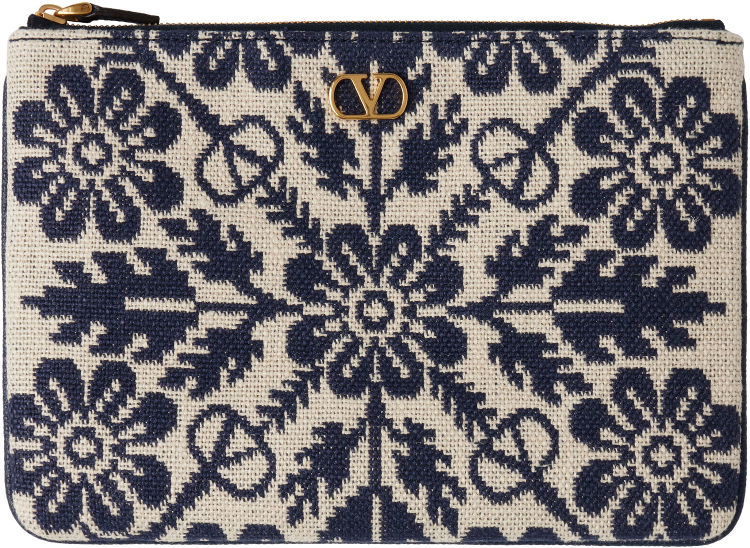 Дамска чанта Valentino Valentino Garavani VLogo Signature Pouch Тъмно синьо | 6W0P0AK4ICD, 0
