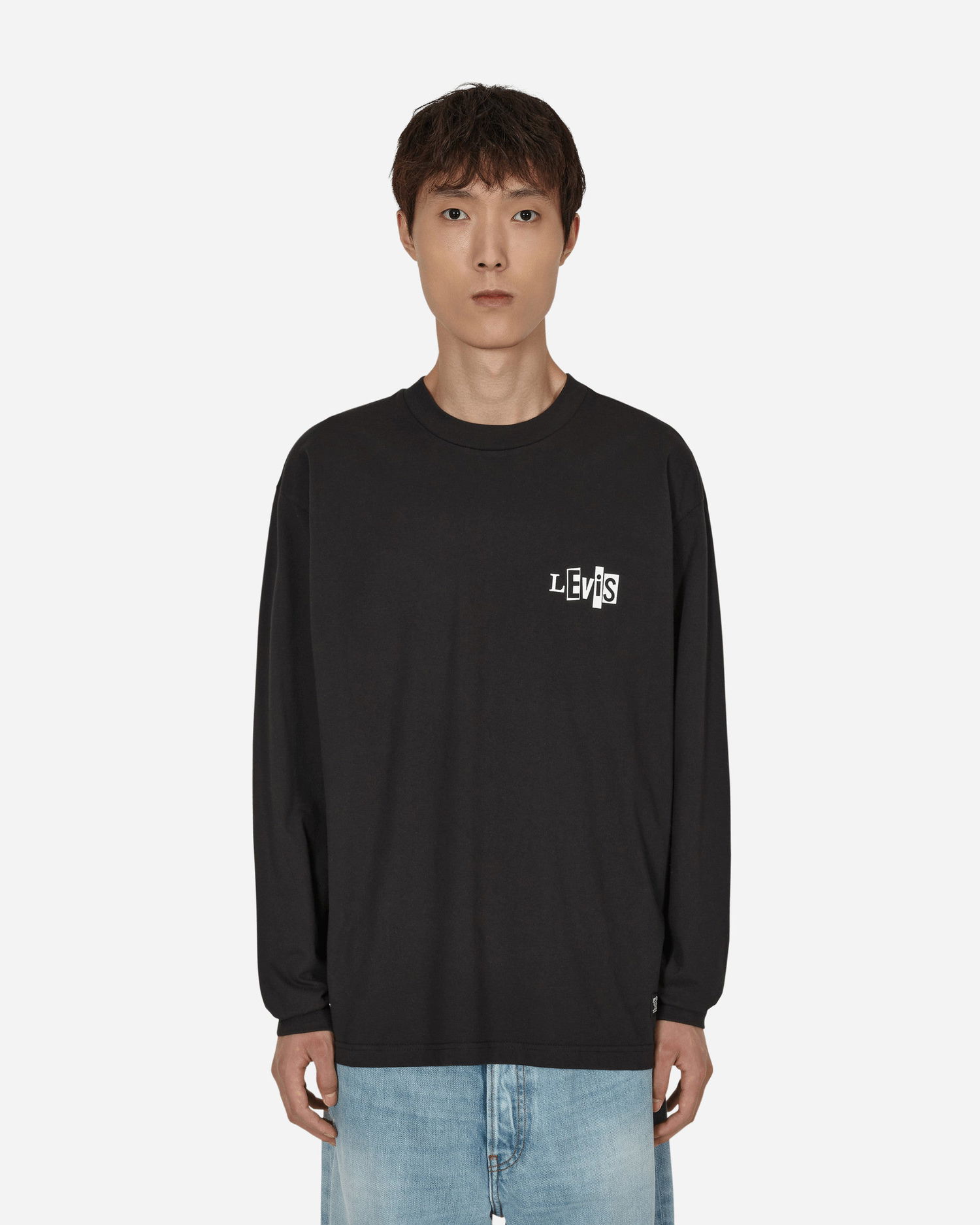 Тениска Levi's Graphic Box Longsleeve T-Shirt Черно | A1006 0006, 0