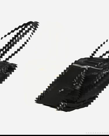 Чанта за пътуване UNDERCOVER Leather Rider's Bag Черно | UC0D6B04 1, 2