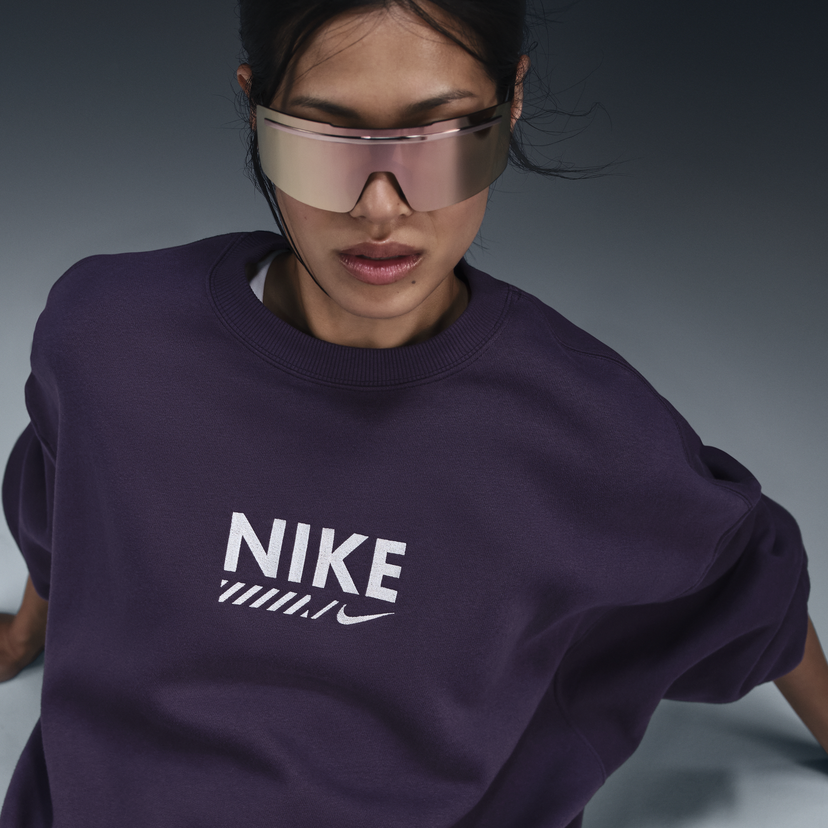 Суитчър Nike Fleece Sweatshirt Лилаво | HM4318-573