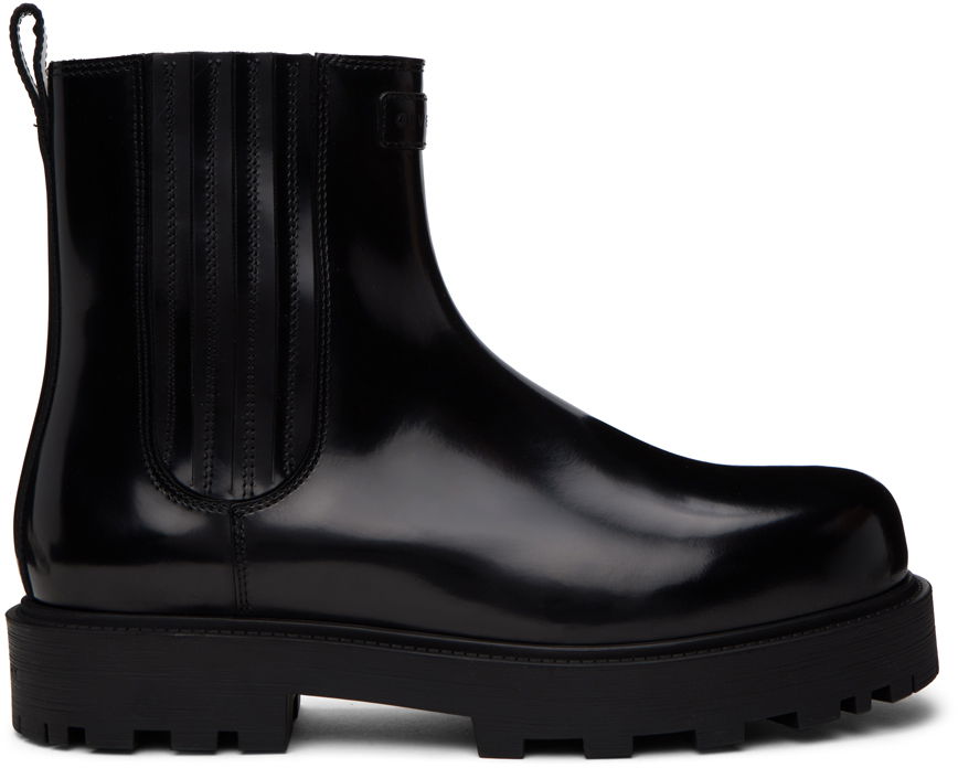 Кецове и обувки Givenchy Show Chelsea Boots "Black" Черно | BH7016H1LQ, 0