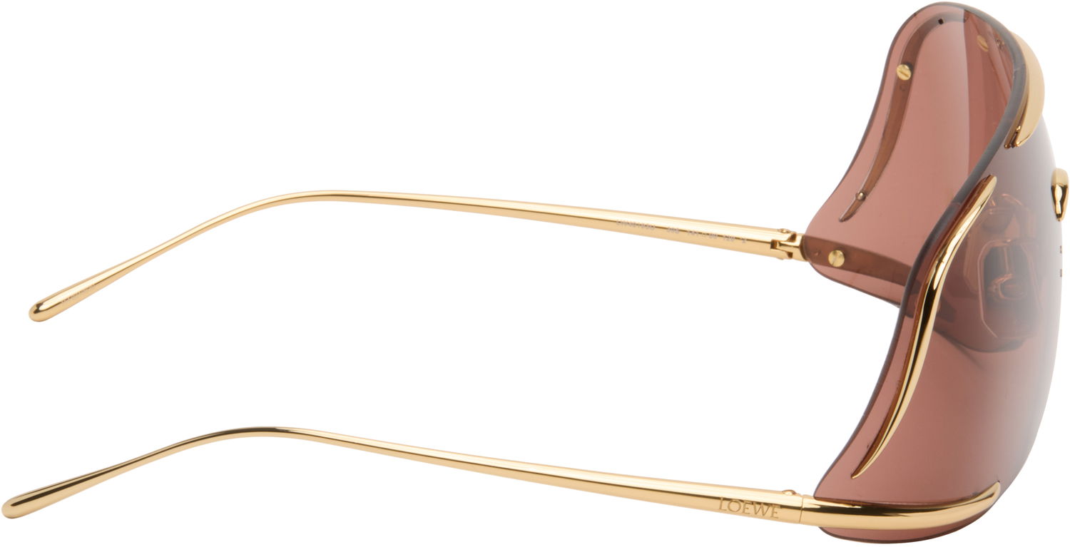 Слънчеви очила Loewe Shield Mask Sunglasses Розово | LW40193U@0030S 840126866247, 1