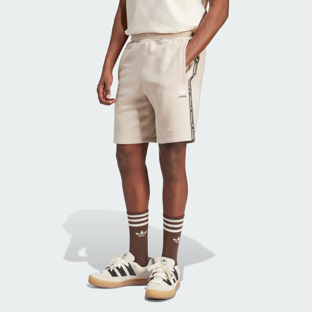 Къси панталони adidas Performance Tape Fleece Shorts Бежово | IX7798, 0