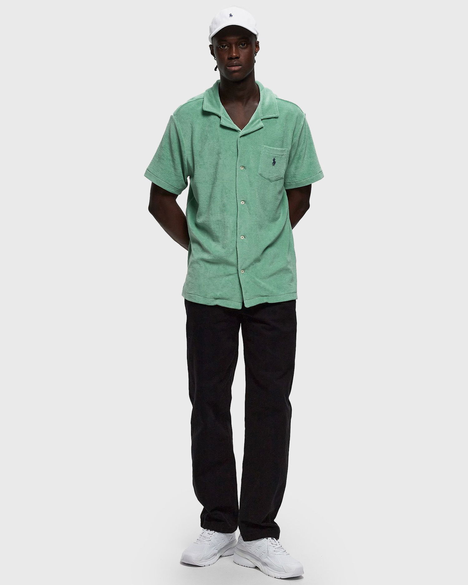 Поло тениска Polo by Ralph Lauren SHORT SLEEVE SPORT SHIRT Зелено | 710899170006, 1