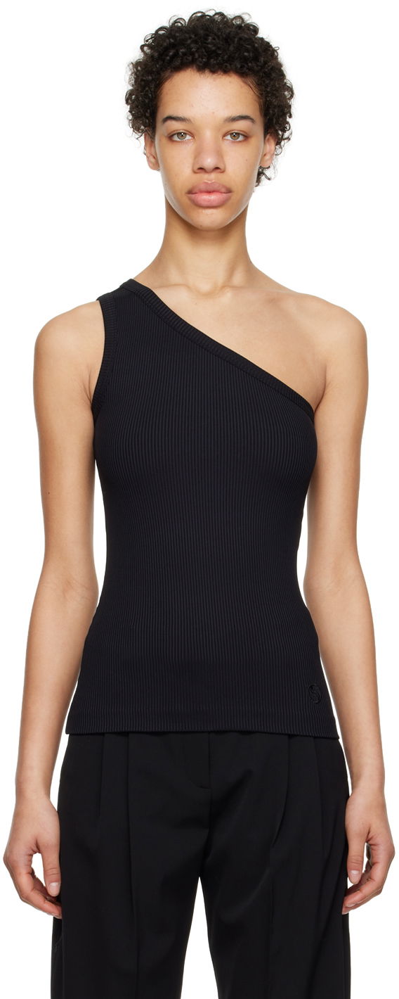 Single-Shoulder Tank Top