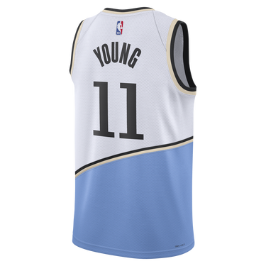 Фланелка Nike Dri-FIT Swingman Hawks City Edition Jersey Бяло | FQ4329-101, 2