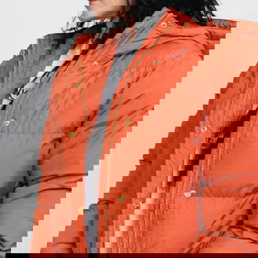 Пухо яке Urban Classics Hooded Puffer Jacket Оранжево
 | TB1756 orange, 2