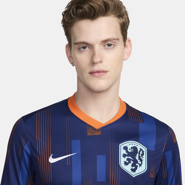 Фланелка Nike Dri-FIT Netherlands Stadium 2024/25 Replica Синьо | FJ1260-492, 4