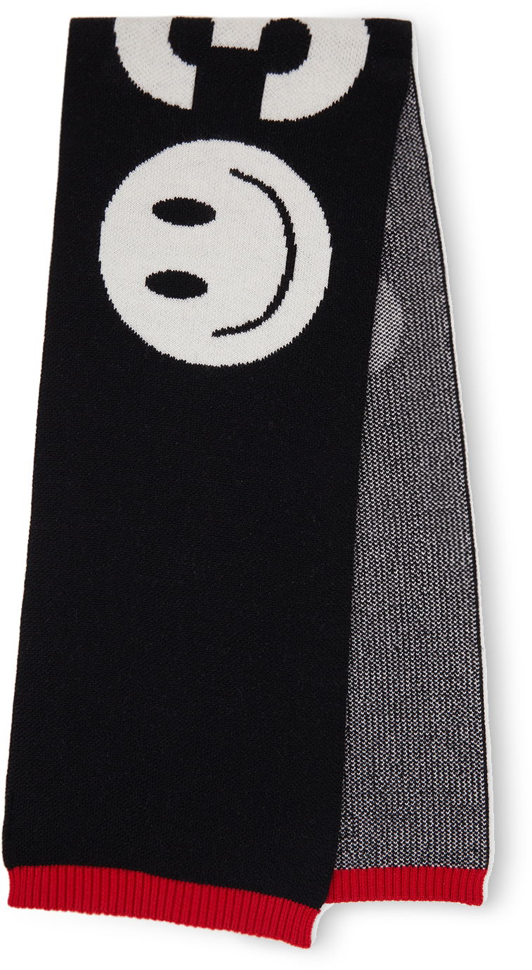 Шал 032C Exclusive Knit Scarf Черно | SP21-A-4000 KNIT, 1