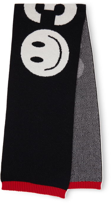 Шал 032C Exclusive Knit Scarf Черно | SP21-A-4000 KNIT, 1
