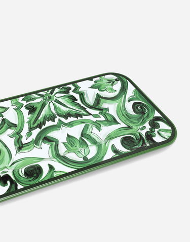 Домашен декор Dolce & Gabbana Dolce & Gabbana Small Rectangular Decorative Tray Зелено | TC0017TCA69UV001, 3