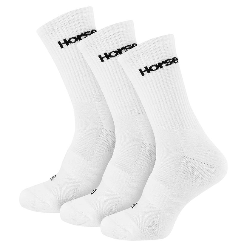 Чорапи Horsefeathers Socks W Delete Premium 3-Pack Socks White Бяло | AW135A