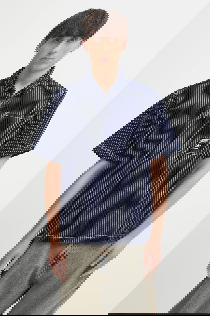 Поло тениска adidas Originals adidas Originals Graphic Lo Sh Polo Shirt Тъмно синьо | JW0169, 0