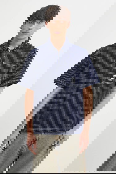 Поло тениска adidas Originals adidas Originals Graphic Lo Sh Polo Shirt Тъмно синьо | JW0169, 0