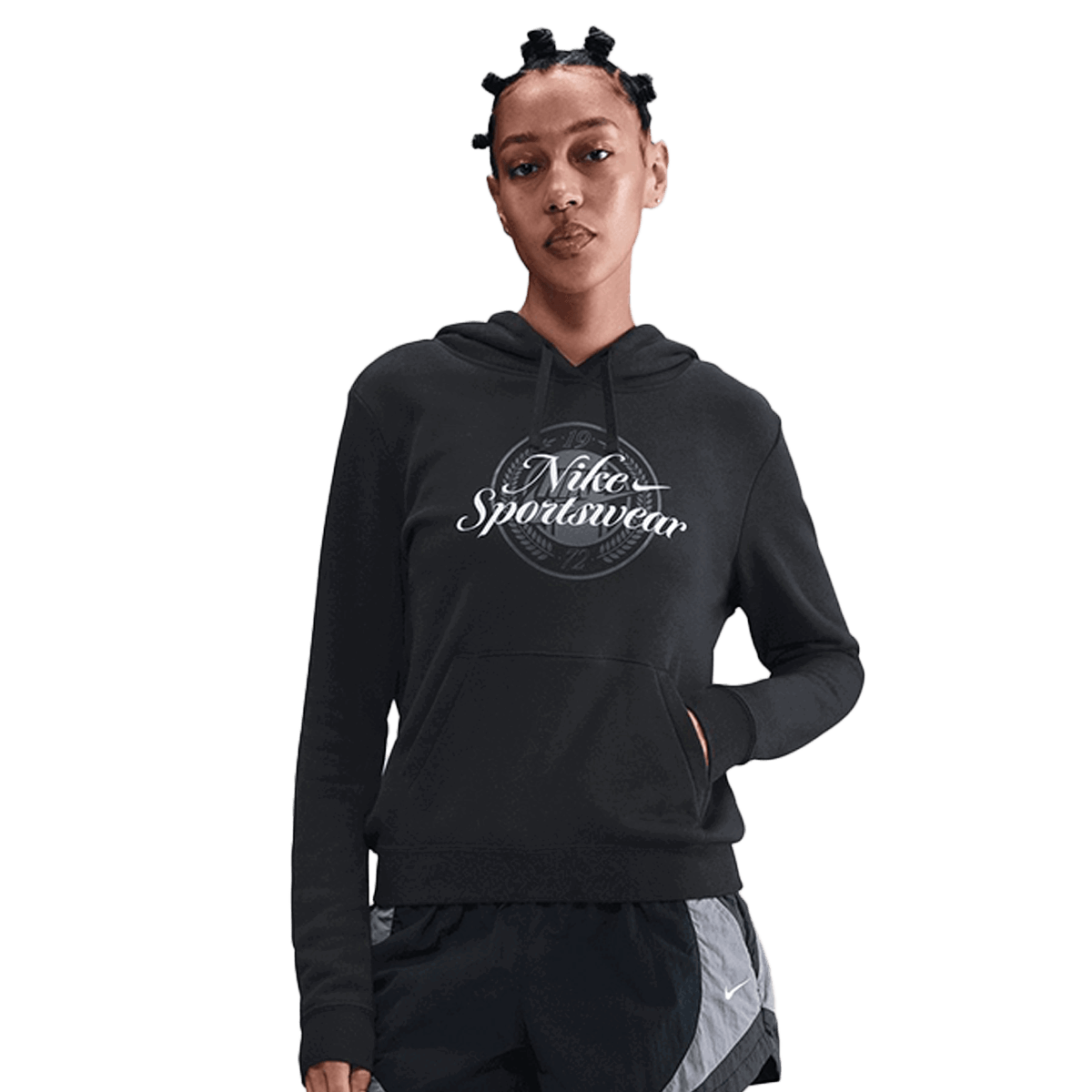 Суитчър Nike Sportswear Club Fleece Hoodie Черно | IH8496-010, 0