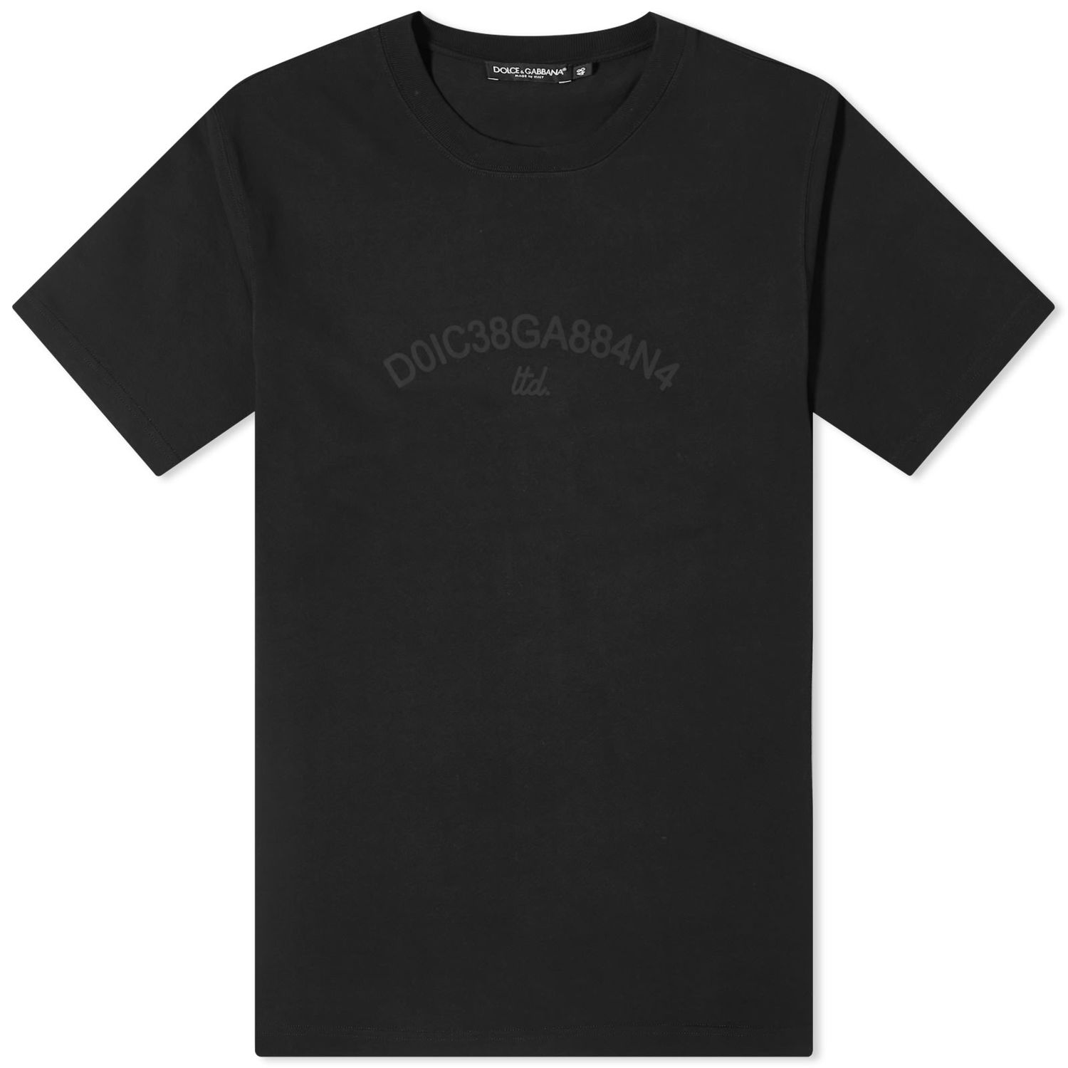 Тениска Dolce & Gabbana Men's Number Logo T-Shirt Черно | G8PN9TG7M3K-N0000, 0