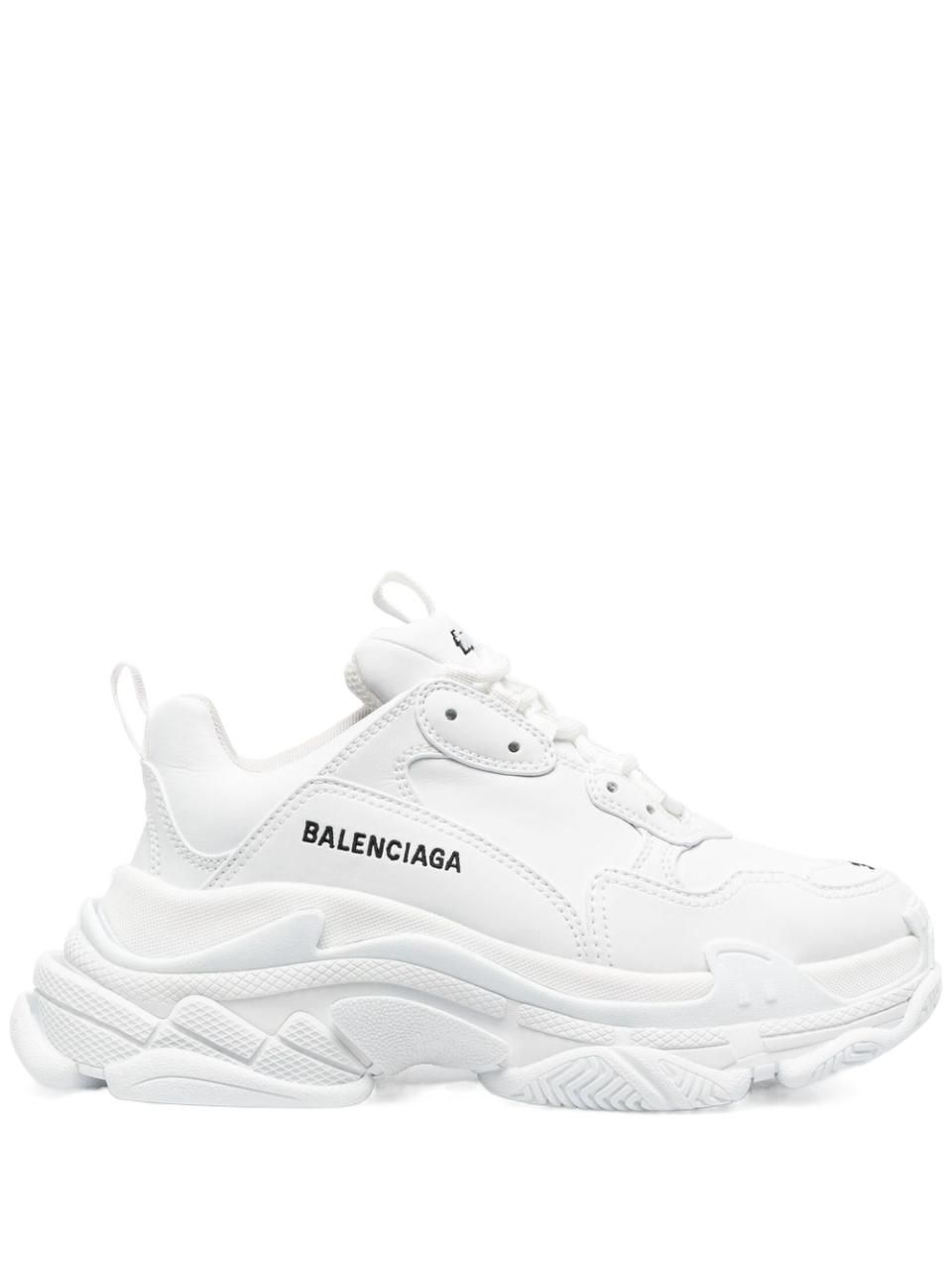 Кецове и обувки Balenciaga Triple S Sneaker Бяло | 524039W2FA59000, 0