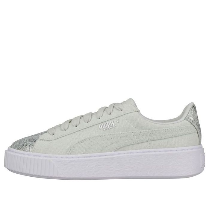 Кецове и обувки Puma Basket Platform Бяло | 366494-03, 0