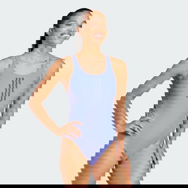 Бански adidas Performance 3-Stripes Rubber Graphic Лилаво | IT3202, 2