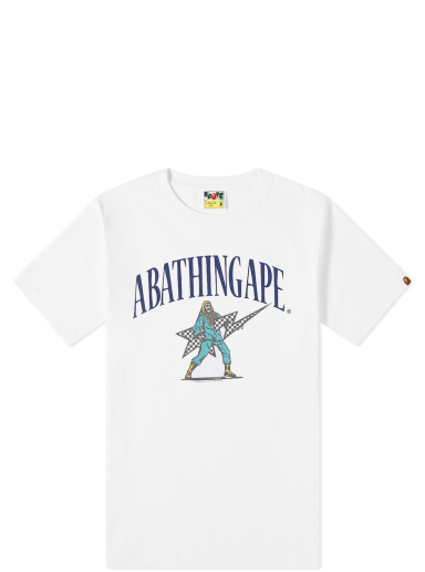 Тениска BAPE A Bathing Ape Archive sta Tee White Бяло | 001TEI201014F-WHT