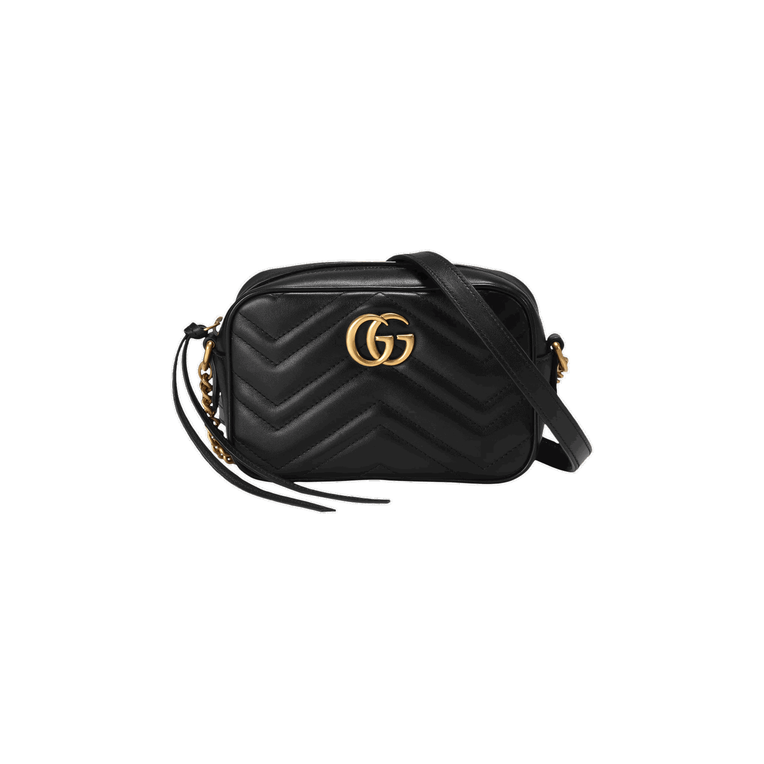 Дамска чанта Gucci GG Marmont Matelassé Mini Bag Черно | 448065 DTD1T 1000, 0