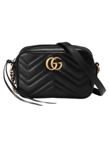 Дамска чанта Gucci GG Marmont Matelassé Mini Bag Черно | 448065 DTD1T 1000