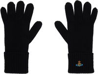 Sporty Knitted Orb Logo Gloves