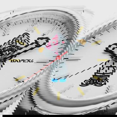 Часовник BAPE Type 7 Bapex Shark Seijin Watch Металик | 001WHL801301MSVR, 3