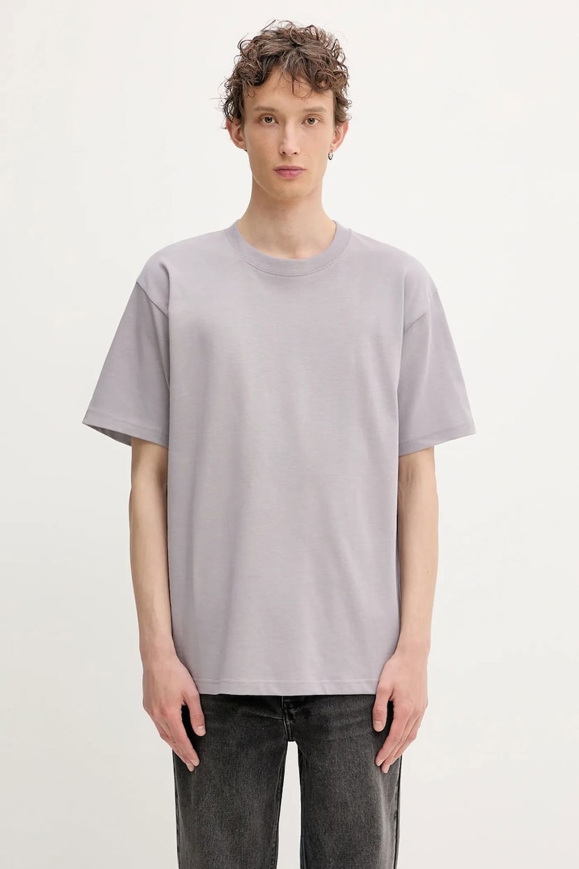 Тениска NORSE PROJECTS Norse Projects Norse Standard Heavy Loose T-Shirt Сиво | N01.0679.6017