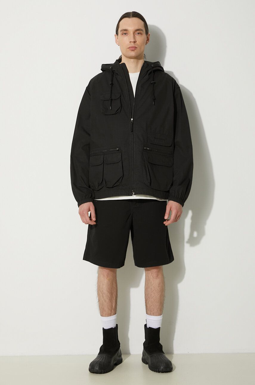 Къси панталони thisisneverthat thisisneverthat Beach Shorts Черно | TN241WSOKS01, 1