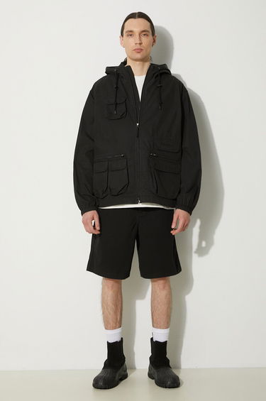 Къси панталони thisisneverthat thisisneverthat Beach Shorts Черно | TN241WSOKS01, 1
