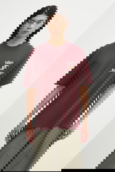 Тениска Carhartt WIP S/S Schooling Heart T-Shirt Бургунди | I035455.33KXX, 0