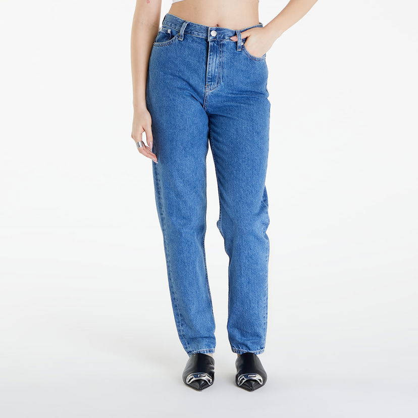 Панталони и дънки CALVIN KLEIN Jeans Mom Jean Синьо | J20J222766 1A4