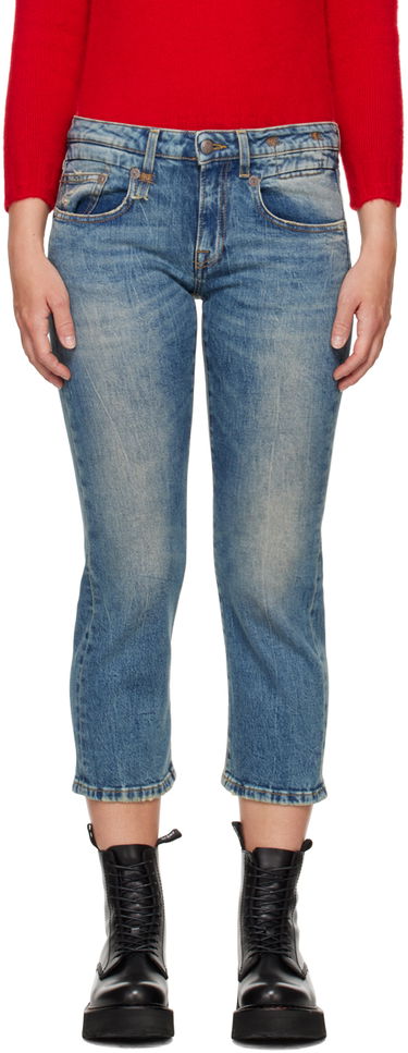Дънки R13 R13 Boy Straight Jeans Синьо | R13W0091-D081A, 0