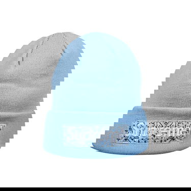 Шапка Supreme New Era x Box Logo Beanie Синьо | FW19BN4 LIGHT BLUE, 1