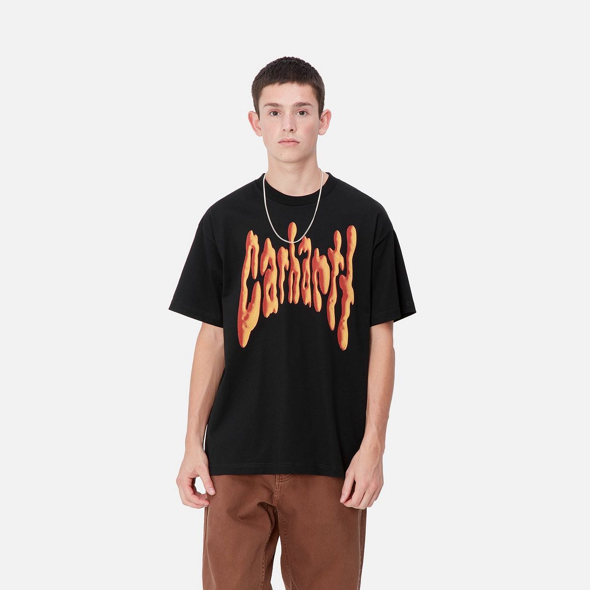 Тениска Carhartt WIP Short Sleeve Graphic Print T-Shirt Черно | I033951_9, 0