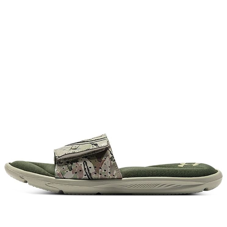 Кецове и обувки Under Armour Ignite 6 Graphic Strap Slide Зелено | 3024450-200