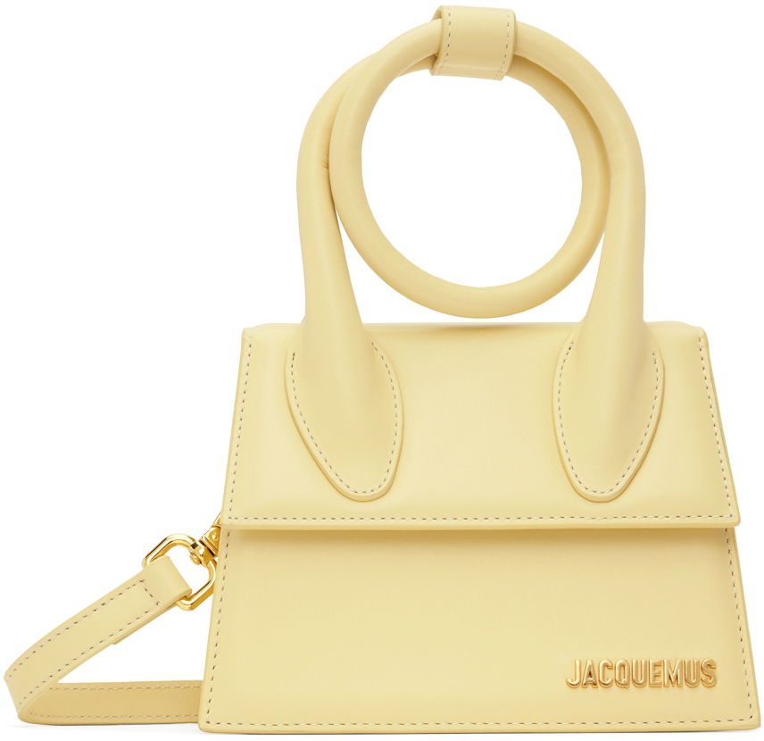 Чанта през рамо Jacquemus Le Papier 'Le Chiquito Nœud' Bag Бяло | 22E213BA005-3060, 0