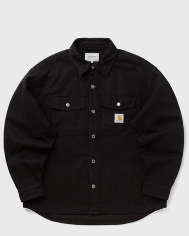 Риза Carhartt WIP Selby Collared Long-Sleeve Button-Up Shirt Jacket with Chest Pockets Черно | I035305-89.XX, 2