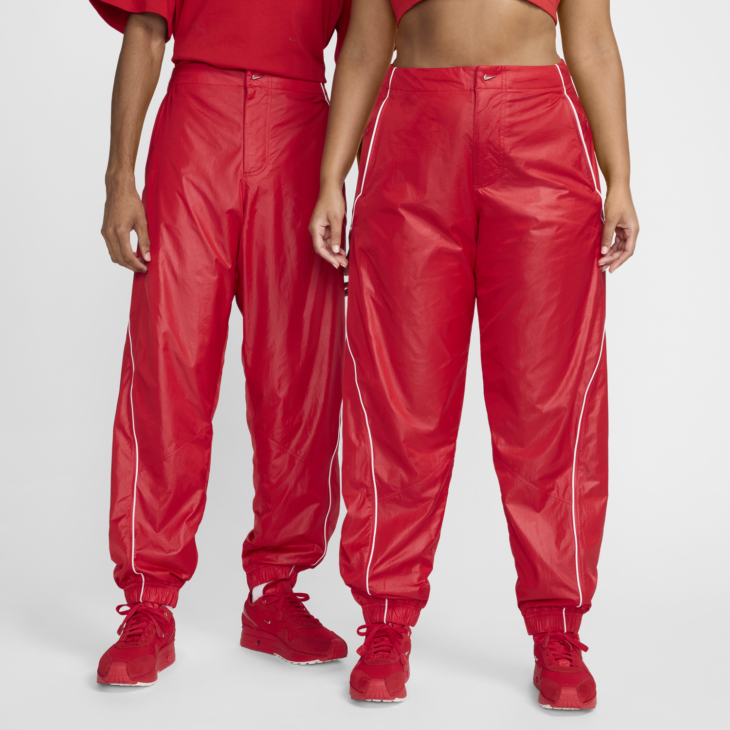 Панталони Nike Jacquemus x Tracksuit Bottoms Червено | FV5701-642, 0