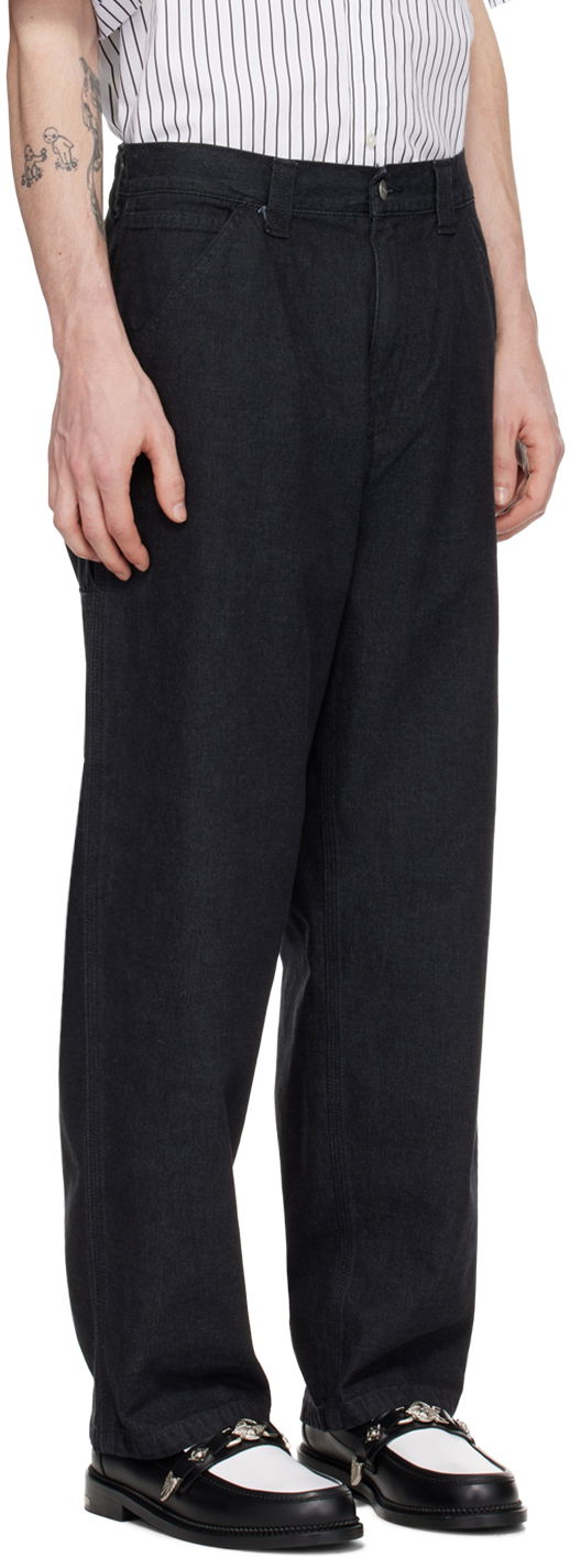 Дънки Carhartt WIP Single Knee Denim Trousers Черно | I033338, 1