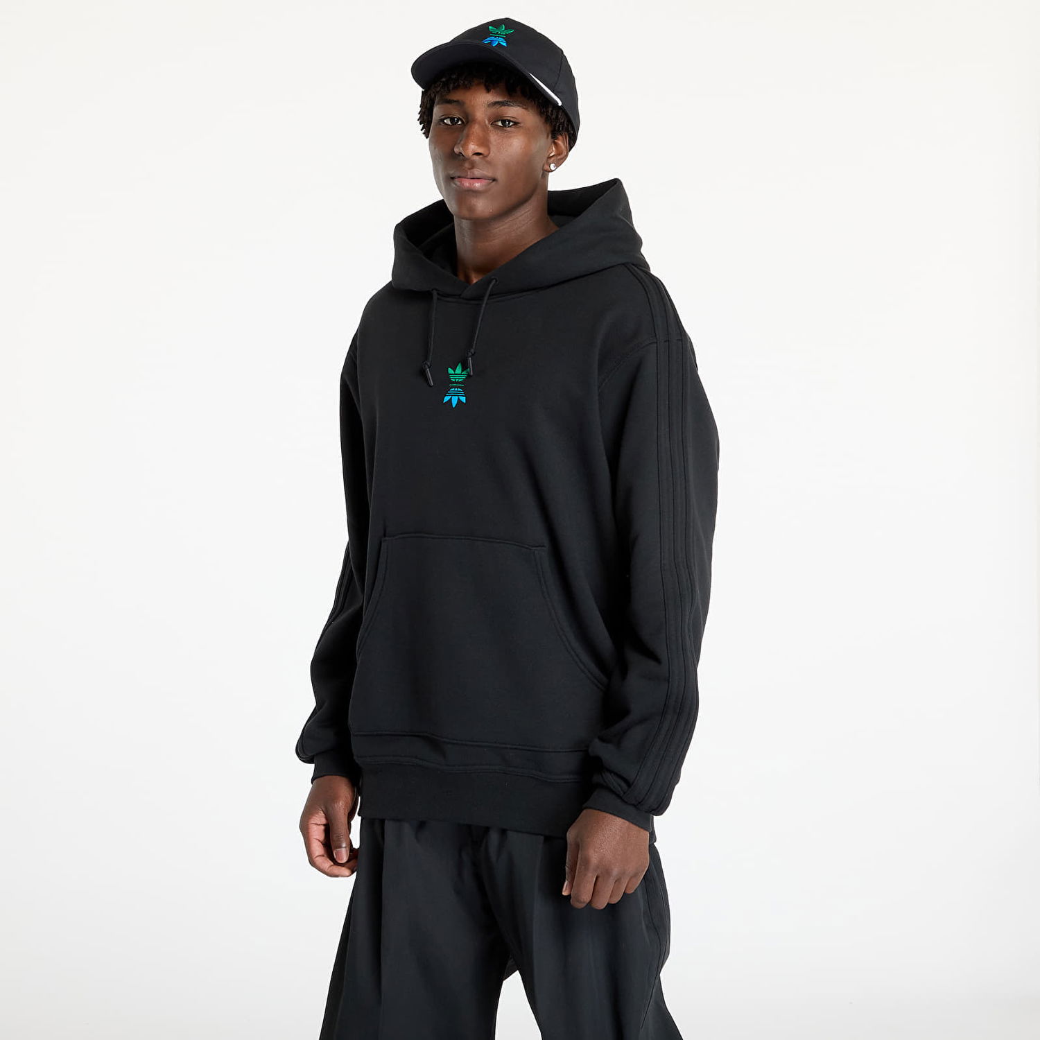 Суитчър adidas Originals Rolling Links Hoodie Black Черно | IW6657, 0