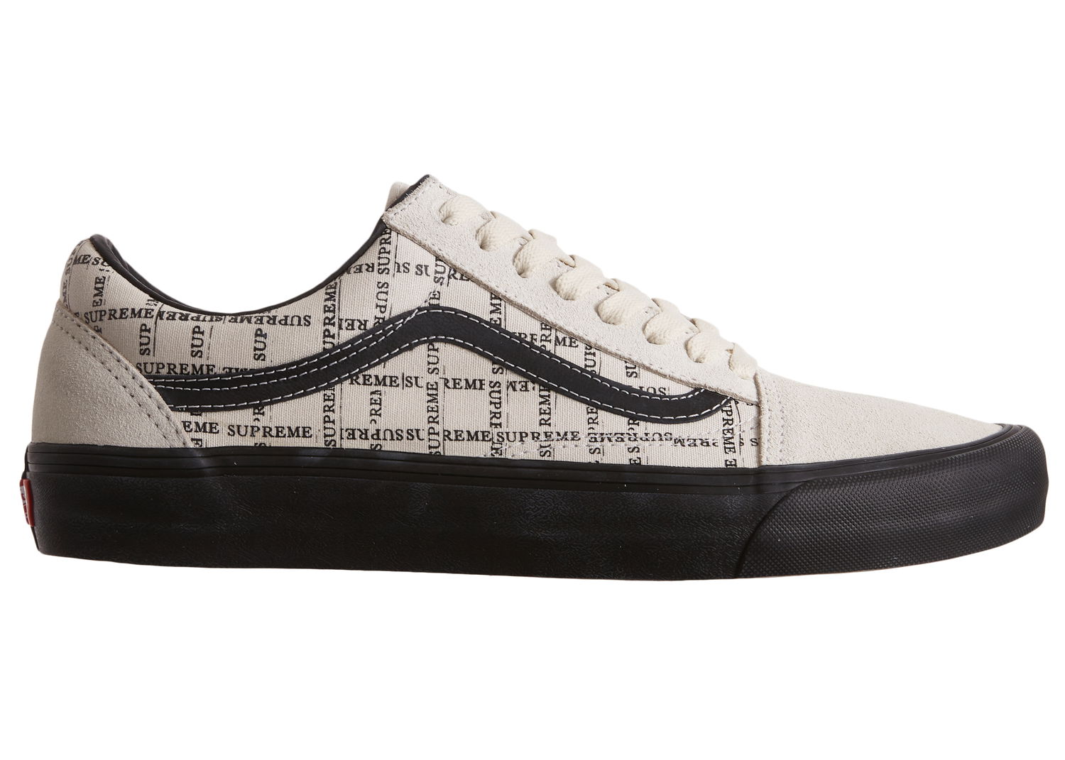 Кецове и обувки Vans Old Skool Supreme Grid White Бяло | VN0A45JC2YV, 0